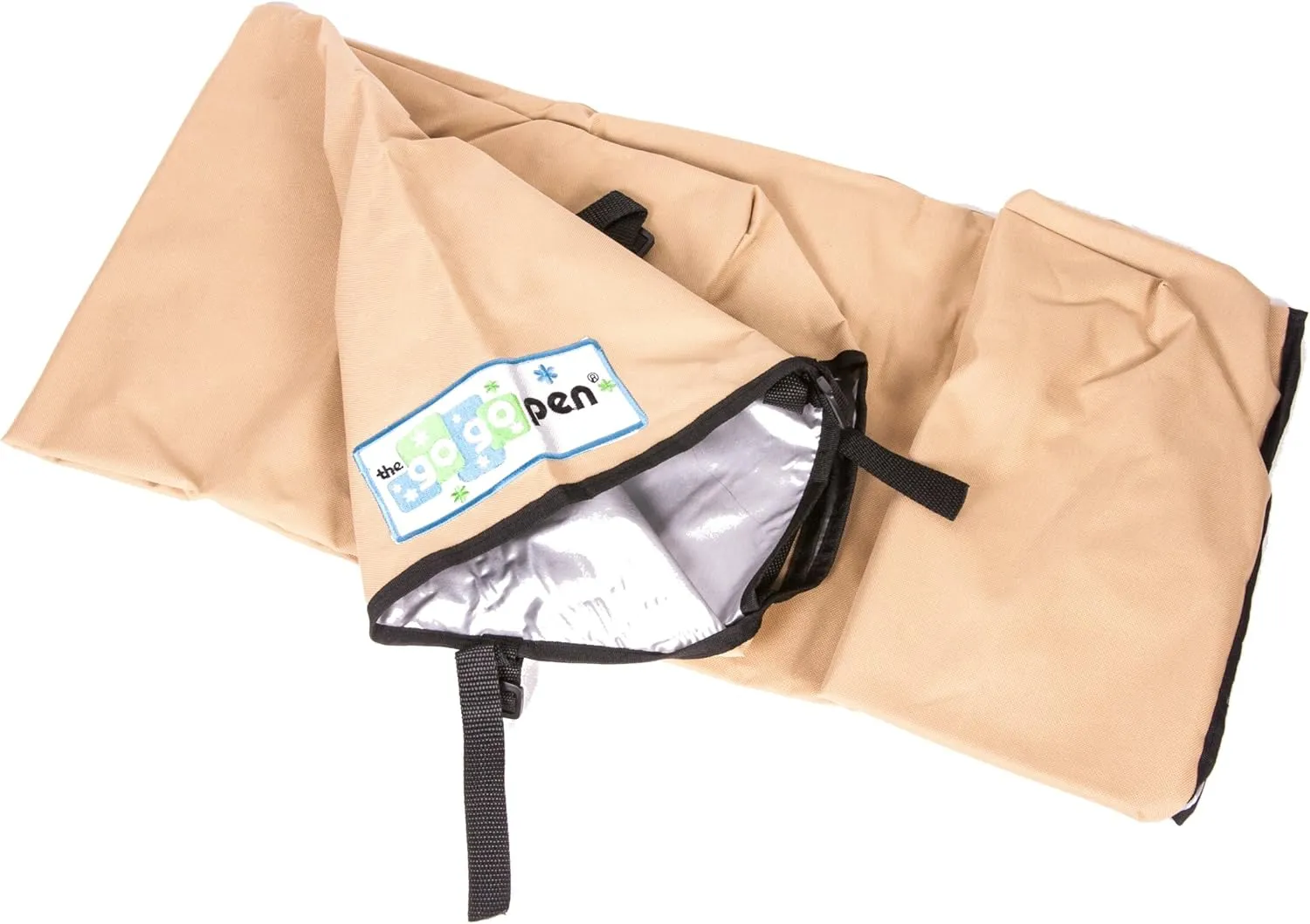 4' x 4' GoGo Pet Products Exercise Pen UV Top / Cover Tan