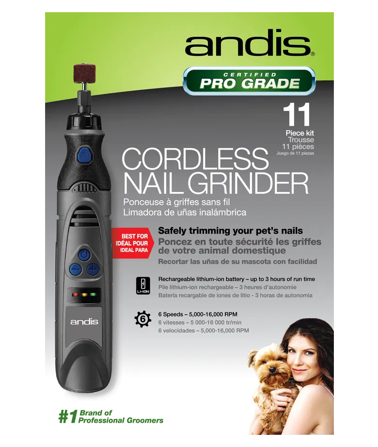 Andis Cordless Nail Grinder