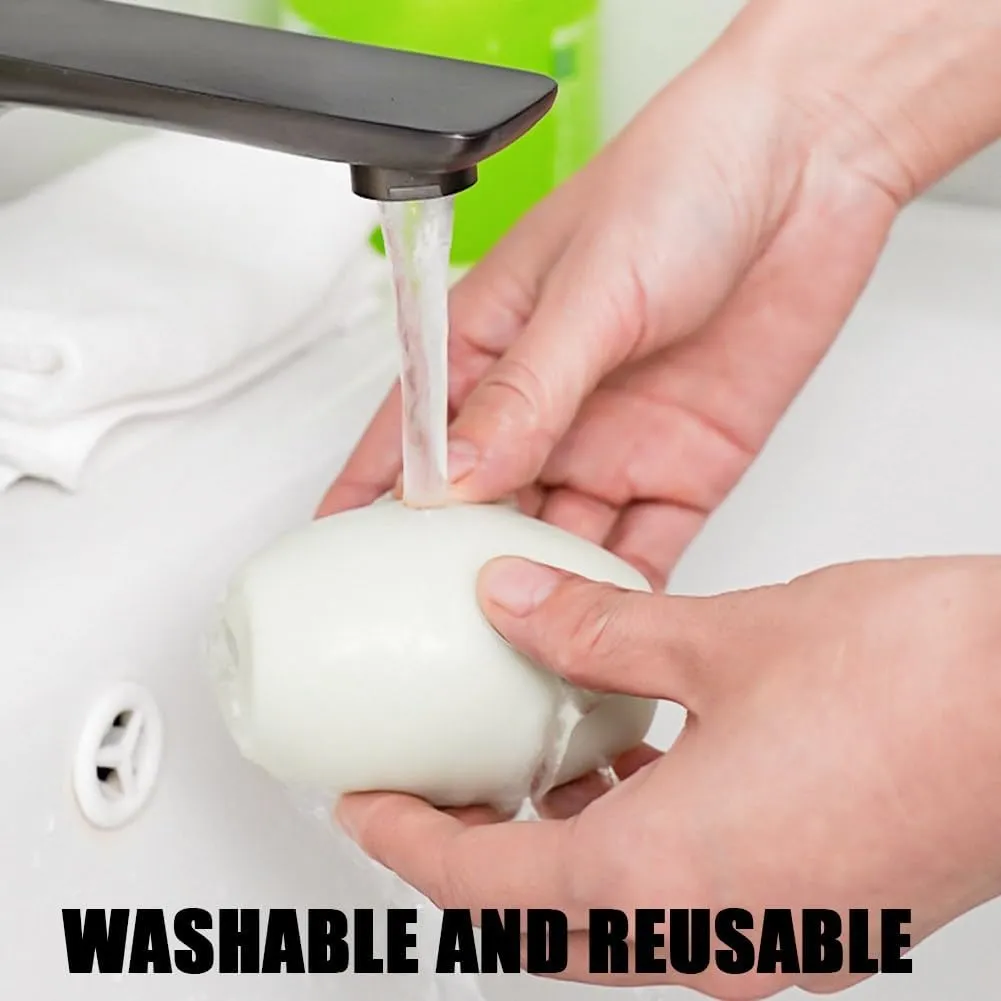 Blinksify Pet Hair Remover, Blinksify Reusable Pet Fur Collector, Blinksify Reusable Lint Roller for Clothes, Washable Lint Roller Ball, Portable Lint Ball Remover, Extra Sticky Roller(2*Green)