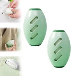 Blinksify Pet Hair Remover, Blinksify Reusable Pet Fur Collector, Blinksify Reusable Lint Roller for Clothes, Washable Lint Roller Ball, Portable Lint Ball Remover, Extra Sticky Roller(2*Green)