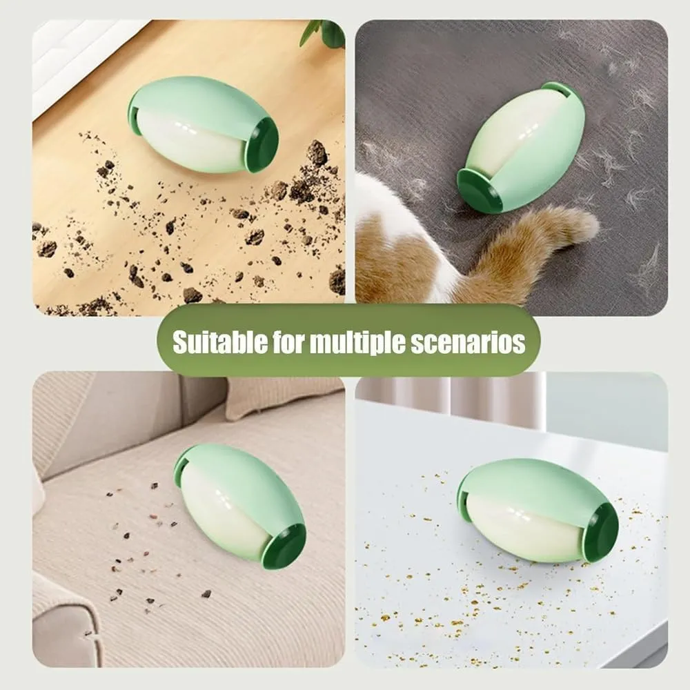 Doggo Comfy Lint Roller, Celery Pets Reusable Lint Roller, Bloame Washable Sticky Roller, Bloame Lint Roller, Portable Mini Washable Lint Roller, Reusable Lint Remover (Green)