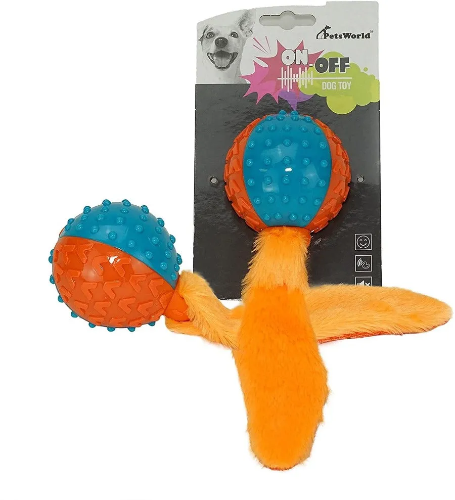 Squeaky Fetch Dog Ball: Suitable for Medium-Large Pets