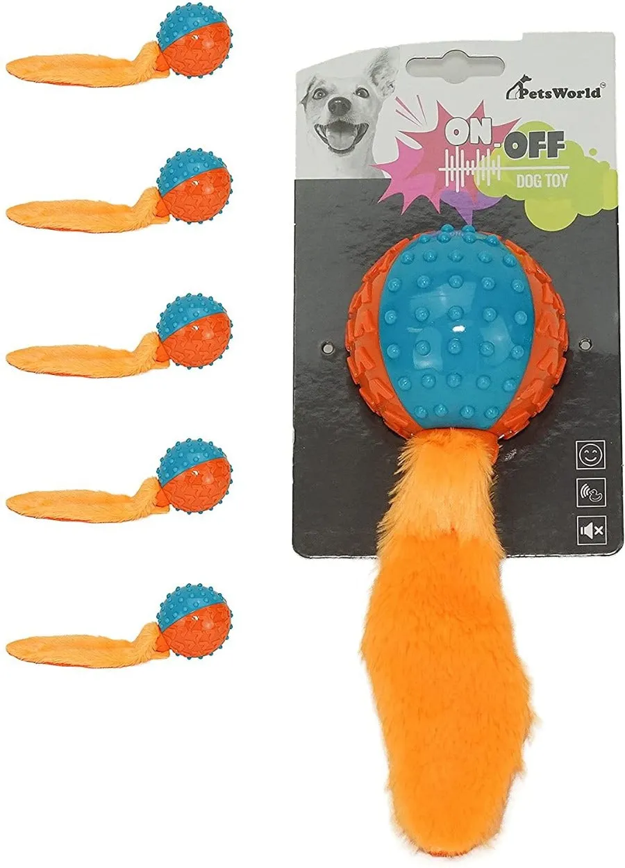 Squeaky Fetch Dog Ball: Suitable for Medium-Large Pets