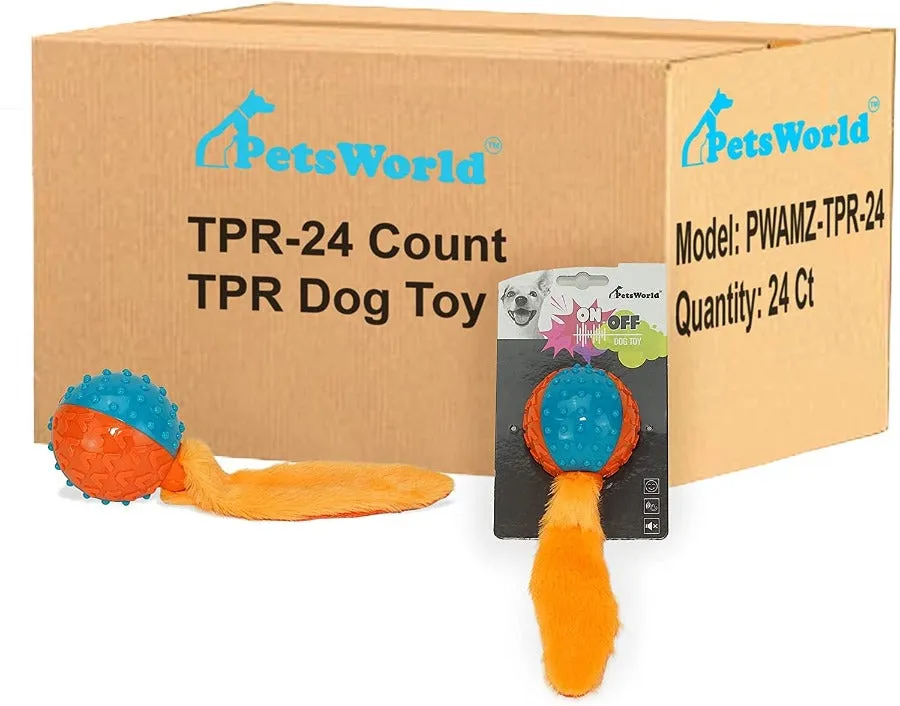 Squeaky Fetch Dog Ball: Suitable for Medium-Large Pets