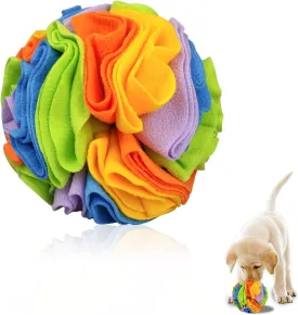 WishLotus Snuffle Ball (Rainbow), Interactive Pet Toy for Dogs, Slow Feeder, Stress Relief, Exercise Toy for Small/Medium Breeds